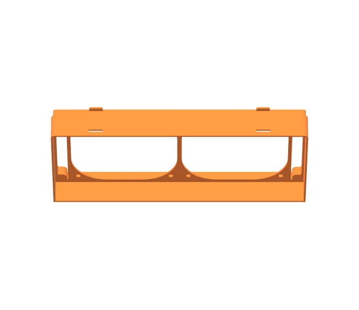 Khung Gá Quạt Trước 120x25mm Cho Vỏ Case Jonsbo N4 - Image 2