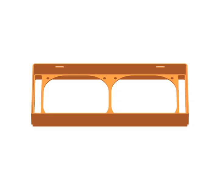 Khung Gá Quạt Trước 120x25mm Cho Vỏ Case Jonsbo N4 - Image 3