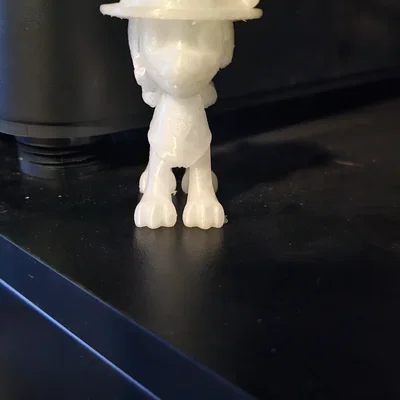 Mô hình 3D nhân vật Paw Patrol: Marshall, Chase, Skye đáng yêu