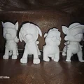 Mô hình 3D nhân vật Paw Patrol: Marshall, Chase, Skye đáng yêu - Thumbnail 5