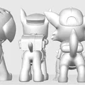 Mô hình 3D nhân vật Paw Patrol: Marshall, Chase, Skye đáng yêu - Thumbnail 7
