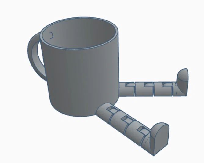 Mug Buddy: Mô hình cốc có chân cực vui nhộn cho bàn làm việc - Image 1
