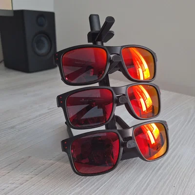 Kệ để kính mát 4 ngăn thiết kế tối giản, in 3D cực dễ