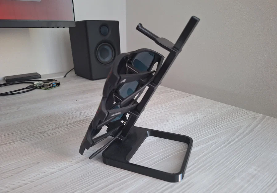 Kệ để kính mát 4 ngăn thiết kế tối giản, in 3D cực dễ - Image 3