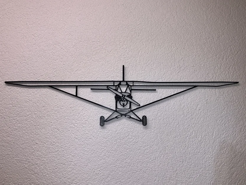 Piper J3 Cub Wallart - Image 1