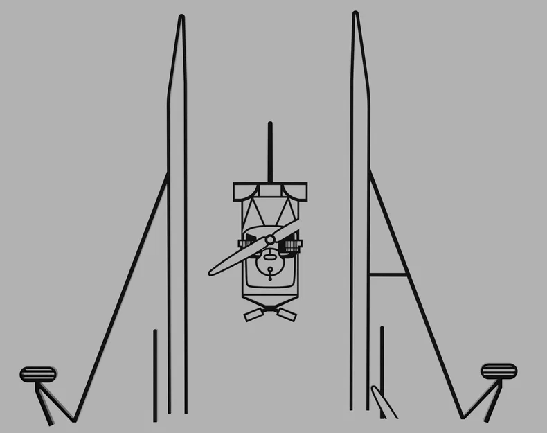 Piper J3 Cub Wallart - Image 4