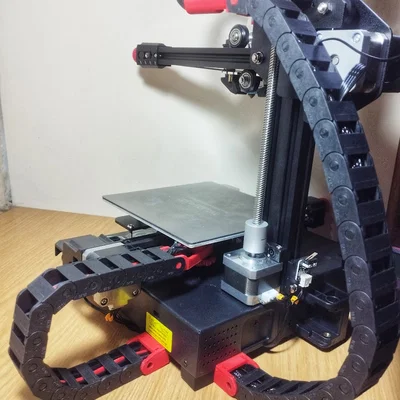 Bộ Bracket Hỗ Trợ Cable Drag Chain cho Ender 2 Pro (Support Kit)