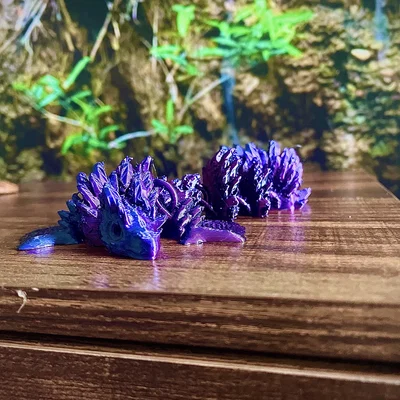 Mô hình rồng pha lê mini Baby Crystal Dragon linh hoạt cực chất