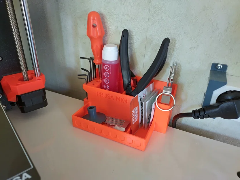 Khay đựng dụng cụ thông minh cho máy in 3D Prusa MK4 - Image 1