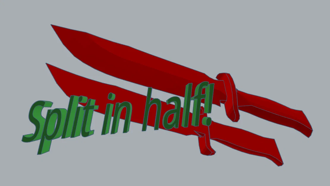 Mô hình dao Bombo trong game Roblox Murder Mystery 2 (In 3D) - Image 3