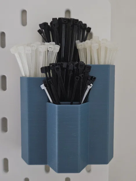 Kẹp Skadis T-Clip giữ zip tie cho zip tie nhỏ - Image 1
