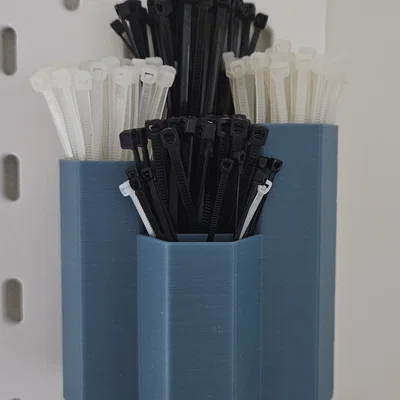 Kẹp Skadis T-Clip giữ zip tie cho zip tie nhỏ