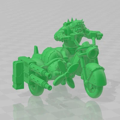 Ork Warbiker