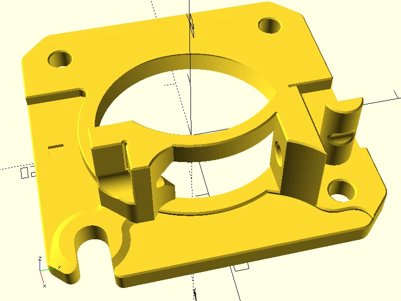 Main plate Nextruder MK3.9/MK4 cho MMU3, chỉnh cho flex filament - Image 3