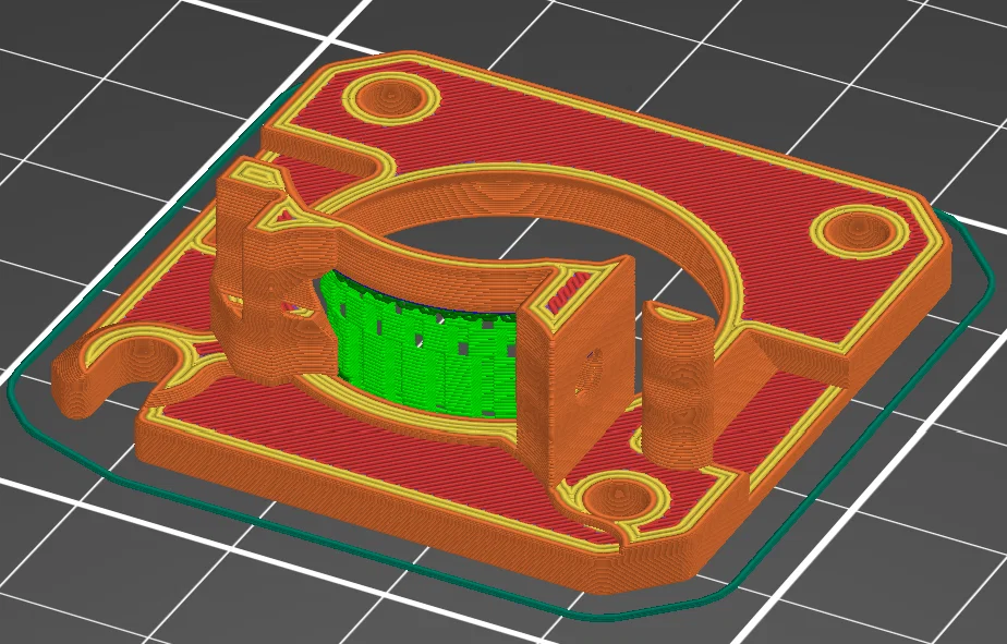 Main plate Nextruder MK3.9/MK4 cho MMU3, chỉnh cho flex filament - Image 5