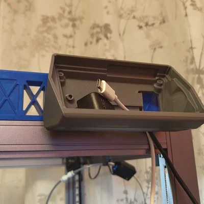 Case BTT HDMI 5" V1.2 cho SV08 (có tab) + adapter top hat