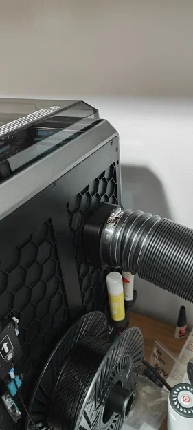 Ống dẫn khí thải K1 3 inch tích hợp lọc than hoạt tính - Image 1
