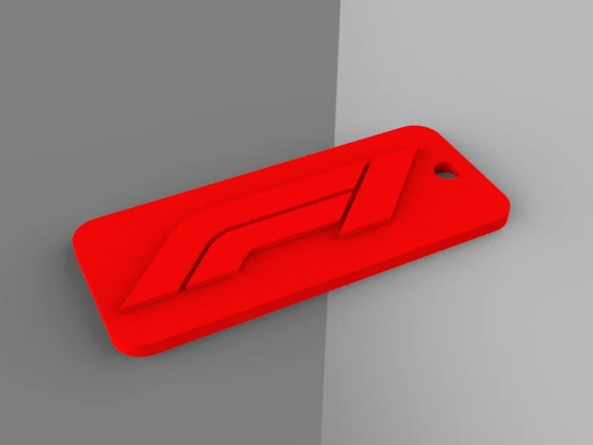 Móc khóa F1 (Formula 1) - Phụ kiện in 3D cho fan hâm mộ tốc độ - Image 1