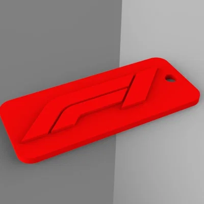 Móc khóa F1 (Formula 1) - Phụ kiện in 3D cho fan hâm mộ tốc độ