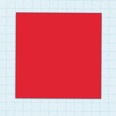 Mẫu hình vuông 100x100 căn chỉnh lớp in đầu tiên cho máy in 3D
