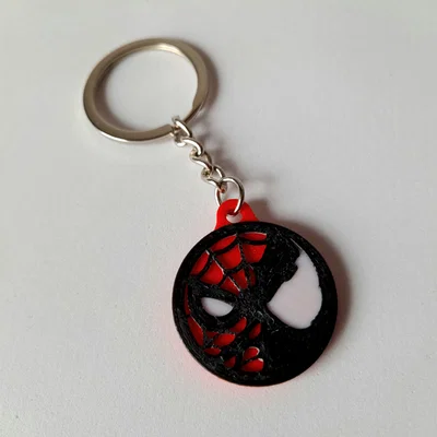 Móc khóa Spiderman và Venom (Spiderman y Venom Llavero)