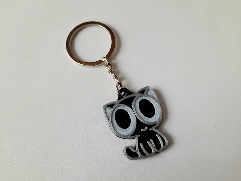 Gato Llavero - Móc khóa mèo (Cat Keychain) - Image 1