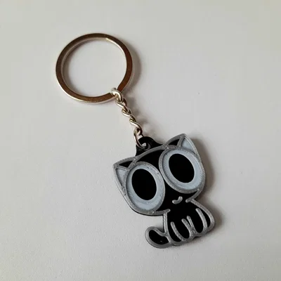 Gato Llavero - Móc khóa mèo (Cat Keychain)