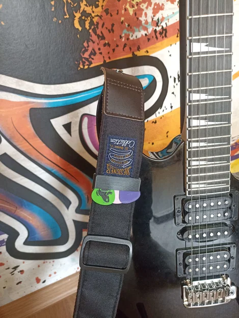 Kẹp giữ phím đàn (Strap Pick Holder) in 3D tiện lợi cho Guitarist - Image 3