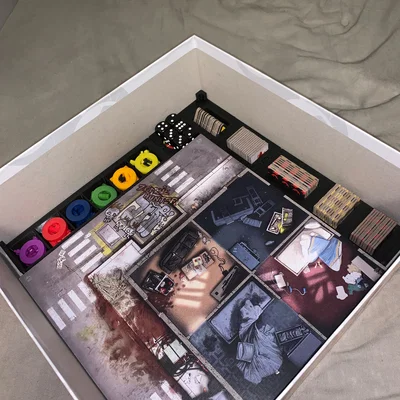 Organizer/Bottom Insert cho hộp Zombicide 2. Edition