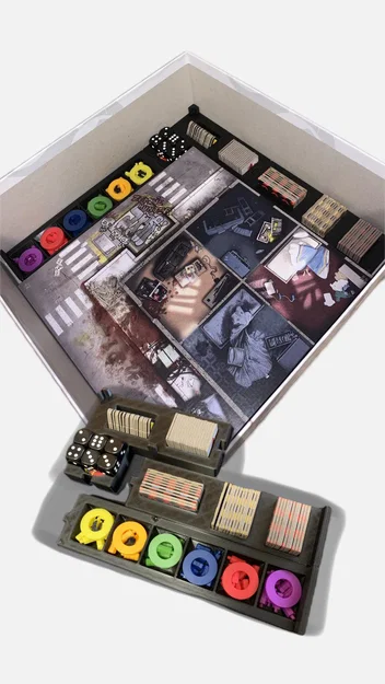 Organizer/Bottom Insert cho hộp Zombicide 2. Edition - Image 2