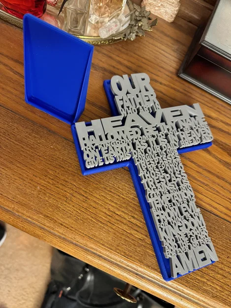 Đế để bàn cho Our Father Cross kèm holder - Image 4