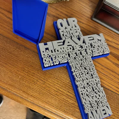 Đế để bàn cho Our Father Cross kèm holder