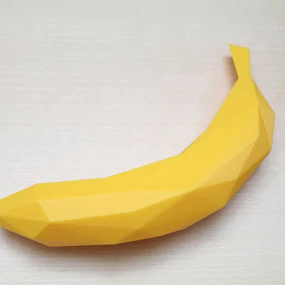 Low Poly Banana