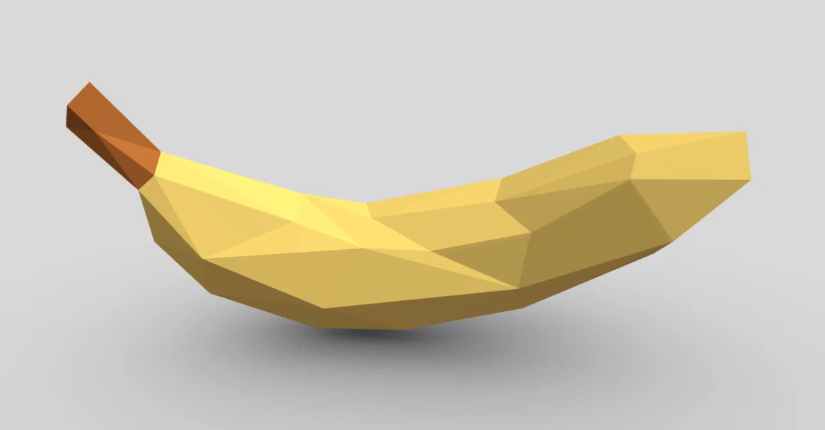 Low Poly Banana - Image 3