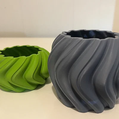 Chậu cây 3D hình quả bí ngô độc đáo (Planter)