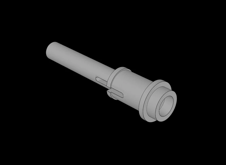 Chốt Technic Pin 1/2 2L Tương Thích Lego (File In 3D) - Image 1