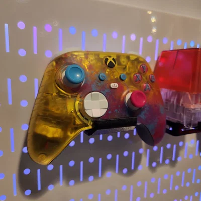 Giá treo tay cầm Xbox cho bảng Wall Control (in 3D dễ dàng)