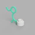 QSMPÖH - Giá đỡ sơn mini Quick Swap cho nắp chai nước ngọt chuẩn - Thumbnail 2