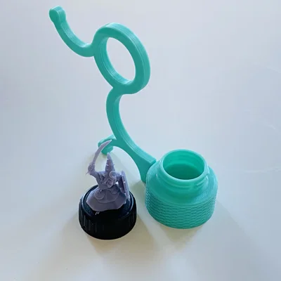 QSMPÖH - Giá đỡ sơn mini Quick Swap cho nắp chai nước ngọt chuẩn