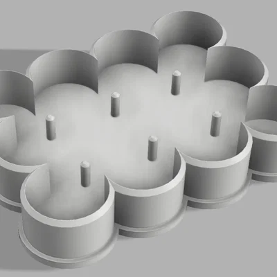 Khuôn cắt bánh quy Bubble Cookie Cutter