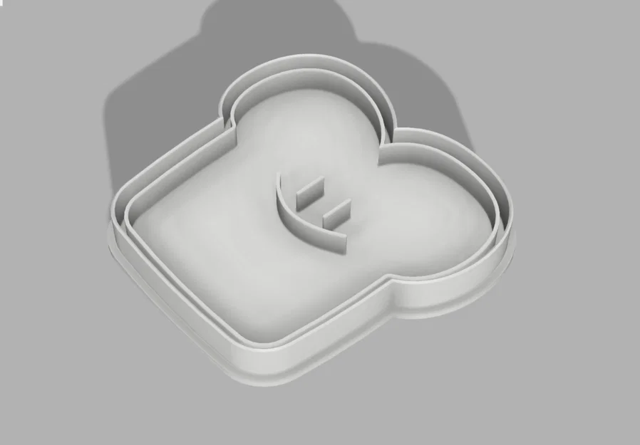 Khuôn cắt bánh quy hình Toast (Toast Cookie Cutter) - Image 5