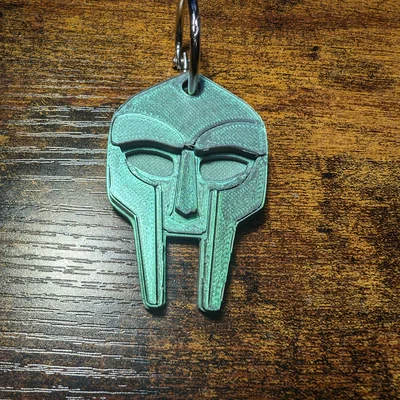 Móc khóa mặt nạ MF Doom - Phụ kiện in 3D cá tính cho tín đồ Hip-hop