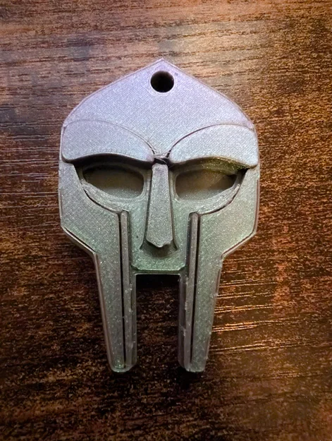 Móc khóa mặt nạ MF Doom - Phụ kiện in 3D cá tính cho tín đồ Hip-hop - Image 3