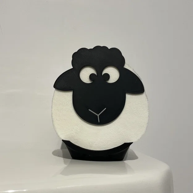 Kệ giấy vệ sinh hình Cừu (Sheep Toilet Paper Holder) - Image 3