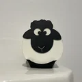 Kệ giấy vệ sinh hình Cừu (Sheep Toilet Paper Holder) - Thumbnail 3