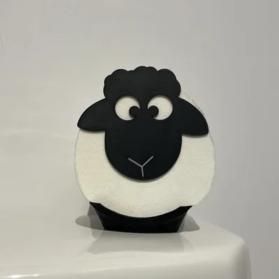 Kệ giấy vệ sinh hình Cừu (Sheep Toilet Paper Holder)