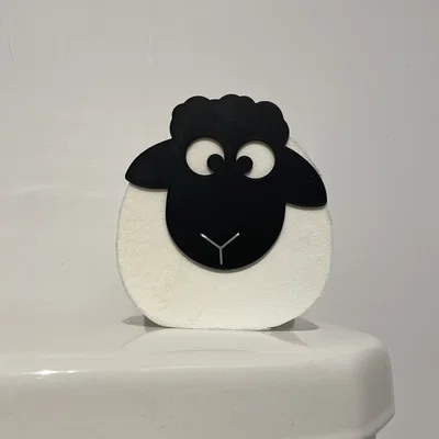 Kệ giấy vệ sinh hình Cừu (Sheep Toilet Paper Holder)