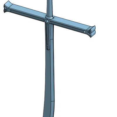 Mô hình 3D thanh đại đao Yoru của Mihawk trong One Piece