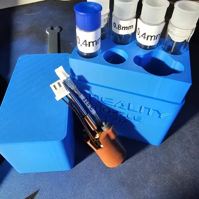 Hộp đựng nozzle + Ceramic Heating Block Kit cho Creality K1C (V2)