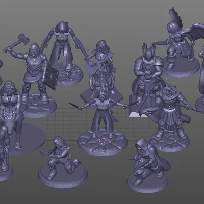 Adventurer's! – Bộ mini phiêu lưu (có thể scale tới 500%)